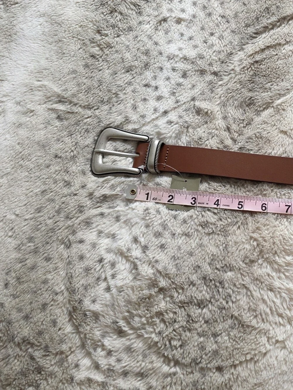 NWT J. Crew Western buckle belt in Italian leather, XS